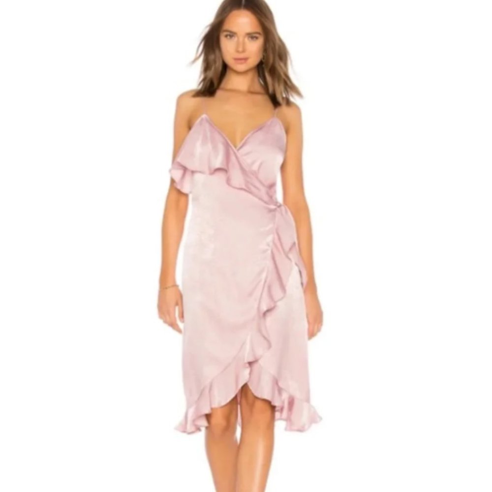 Faux Wrap Dress